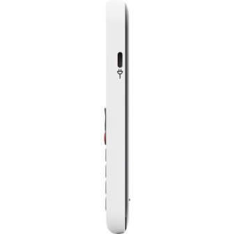 Senioren telefoon met GPS noodknop &ndash; Doro Leva X10 - zijkant