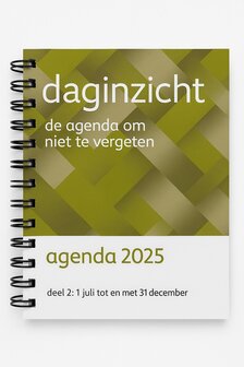 Daginzicht agenda deel 2 2025