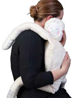 Hug knuffelpop met hartslag