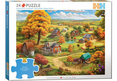 24XXL Legpuzzel Vreedzaaam Leven &ndash; Dementievriendelijke puzzel 2