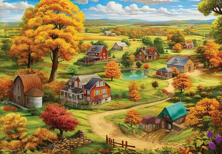 24XXL Legpuzzel Vreedzaaam Leven &ndash; Dementievriendelijke puzzel