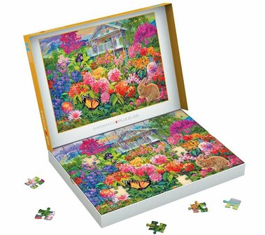 Puzzel - 104 XXL Stukjes - Konijnentuin
