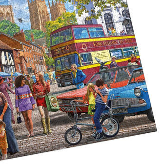 Puzzel - 250 XL stukjes - York markt Dementievriendelijke Puzzel