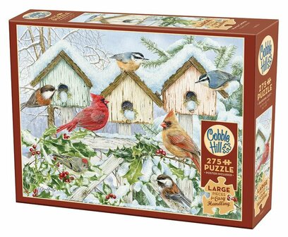 Puzzel - 275 XL stukjes - Winterkoor Dementievriendelijke Puzzel