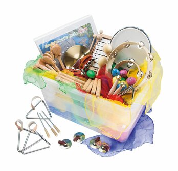 Professionele &#039;Muziek in een box&#039; set voor zorginstellingen