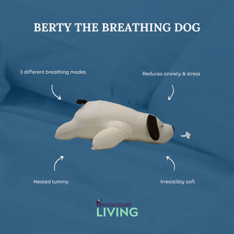 Knuffeldieren - Berty de Ademende Knuffelhond