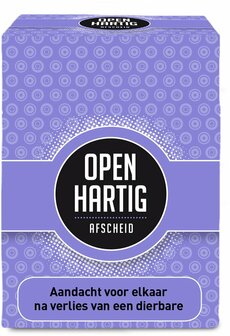 Openhartig Afscheid