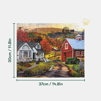 Puzzel - 100 XL stukjes - Boerenleven 