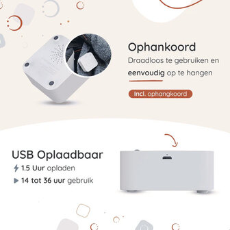 Slaaphulp met 21 natuurlijke geluiden