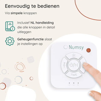 Slaaphulp met 21 natuurlijke geluiden