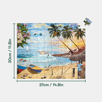 Puzzel - 100 XL stukjes - Beach Paradise