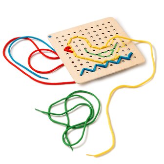 Kijk &amp; Rijg Sensorisch Spel