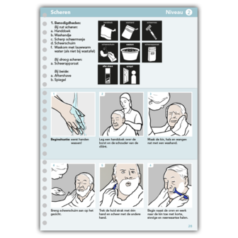 Pictostapper - visuele stappenplannen voor 24 dagelijkse zorghandelingen