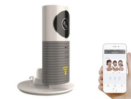 Op afstand observeren en communiceren - Wifi security camera - Cleverdog