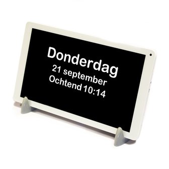 DayClock 10-Duo met handige app op telefoon en tablet