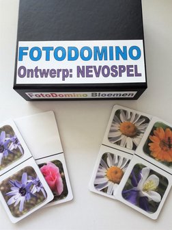 Foto Domino - Bloemen