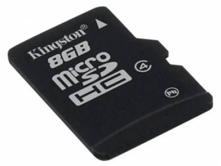 Draadloze koptelefoon &ndash; Kingston Micro SD Kaart flashgeheugen