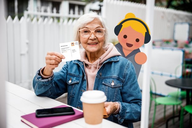 Kaartje van omapost - zonder gedoe met je smartphone een kaartje sturen