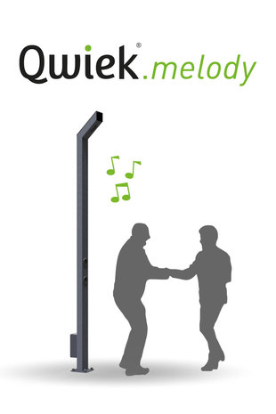 Interactieve muziekzuil voor meer beweging buitenshuis | Qwiek.melody 