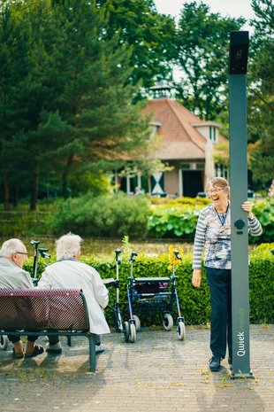 Interactieve muziekzuil voor meer beweging buitenshuis | Qwiek.melody 