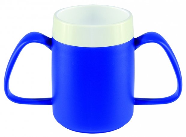 Conische ergobeker - Blauw