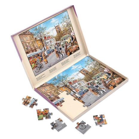 Puzzel Herfstmarkt