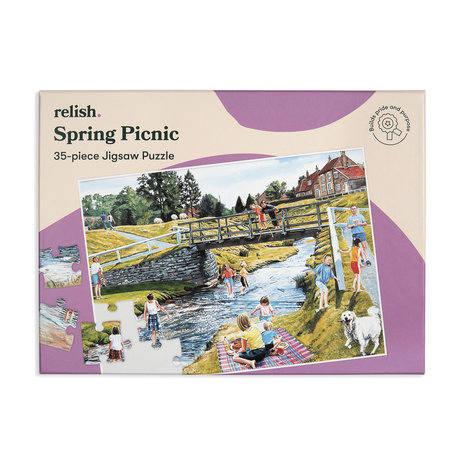 Puzzel Lente Picknick