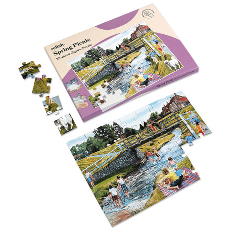 Puzzel Lente Picknick