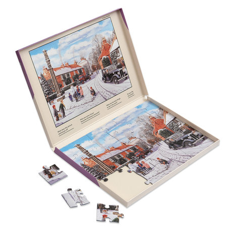Puzzel Wintersneeuw