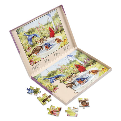 Puzzel Badende Vogels