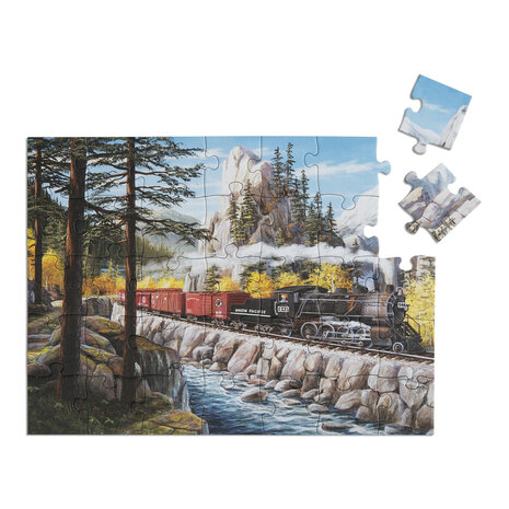 Puzzel Stoomtrein