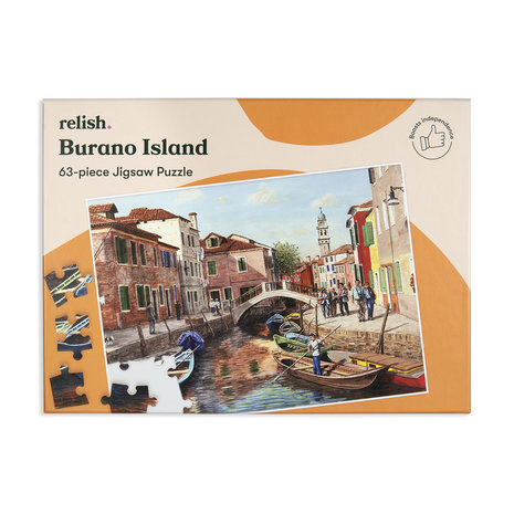 Puzzel Burano Eiland