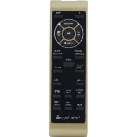 Radio - Nostalgisch muziek center - Soundmaster NR549 (DAB+, Radio, CD, Bluetooth, Platen en Cassette))