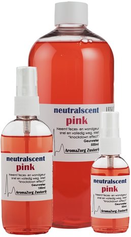 Neutralscent Pink Spray 50 ml - Tegen feces, wond geur