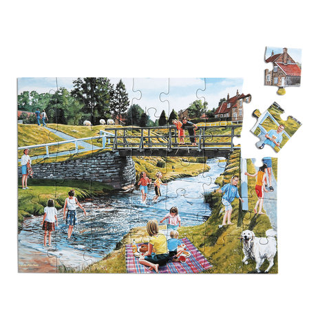 Puzzel Lente Picknick