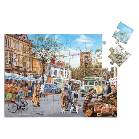 Puzzel Herfstmarkt