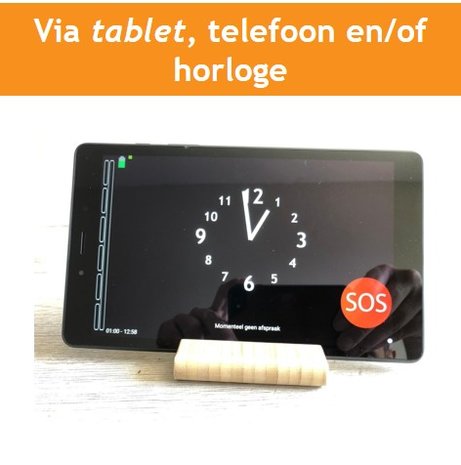 MyWepp Senior - Via tablet, telefoon en/of horloge