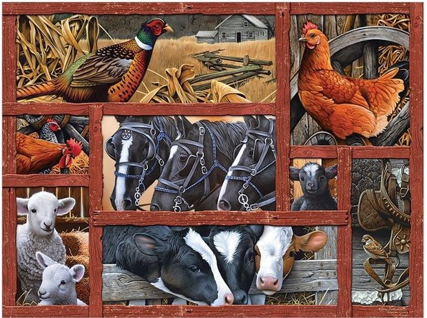 Puzzel - 275 XXL stukjes - Boerderijvriendjes