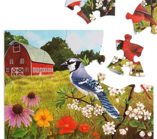 Puzzel Zomervogels