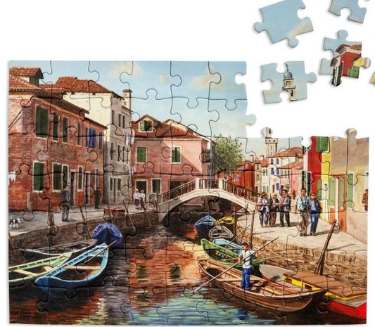 Puzzel Burano Eiland