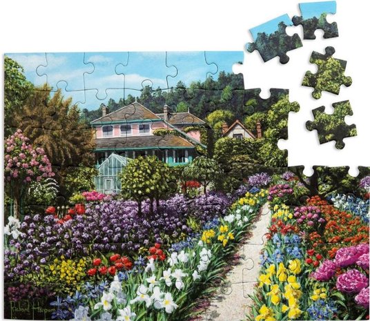 Puzzel - Monet's tuin