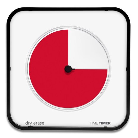 Time Timer Max - Telt tot 24 uur af.