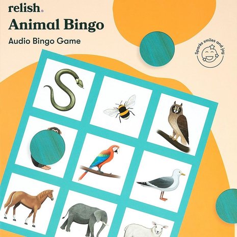 Animal bingo - Diergeluiden bingo