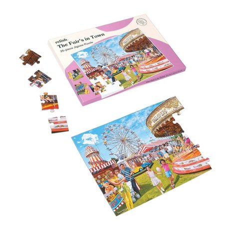 Puzzel - 35 XXL stukjes - Kermis