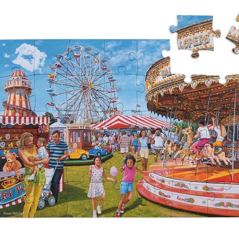 Puzzel - 35 XXL stukjes - Kermis