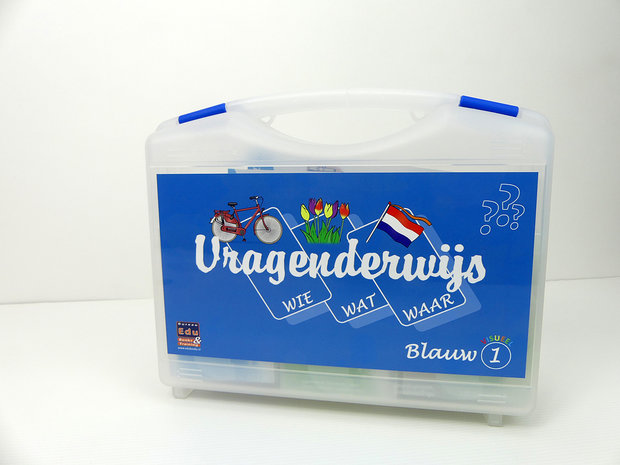 Vragenderwijs geheugenspel | Blauw deel 1 - Visueel