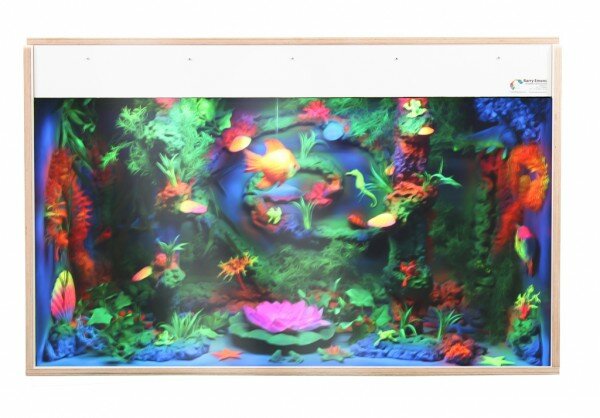 Aquarium met Blacklight (100 x 40 x 65 cm)