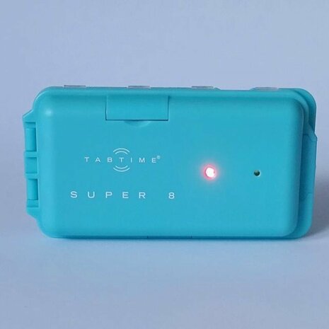 Medicijnendoos - Tabtime super 8 pillendoos met 8 alarmen
