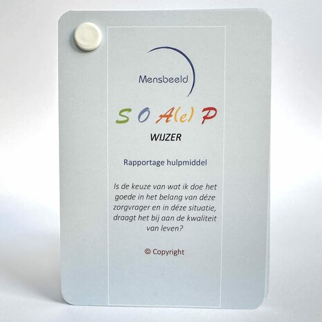 SOAeP wijzer - voor mensgerichte rapportage