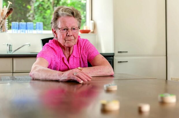 Jeu de boules op tafel